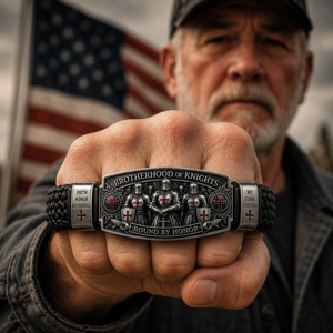 HonorForge – Premium Brotherhood Honor Chain Bracelet