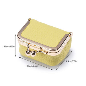 VelvetHide - Genuine Leather Jewelry Storage Box