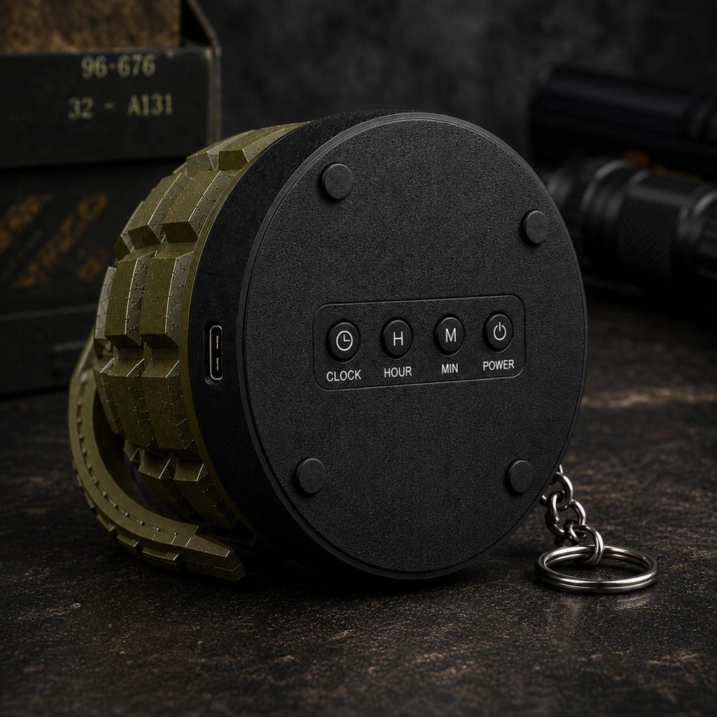 BattleWake – Tactical Grenade Alarm Clock