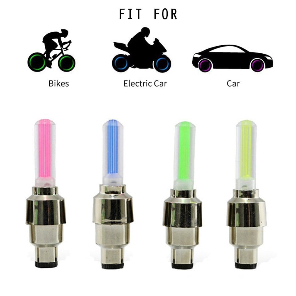FlashRide - Auto-On LED Wheel Visibility Lights