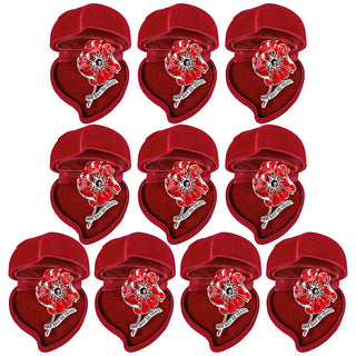 VictoryBloom – VE Day 80th Anniversary Poppy Brooch