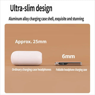 SonicSlim – Ultra Thin Foldable Bluetooth Earbuds