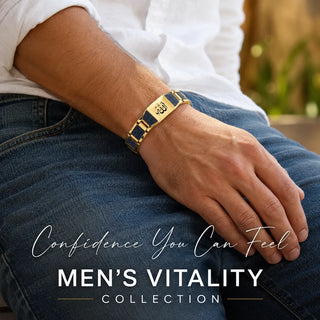 ✨🔥Men's Strength & Vitality Bracelet💯🎂Upgrade Your Energy, Style, and Confidence