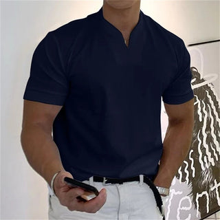 UrbanFlex – Smart Casual Fitness T-Shirt for Men
