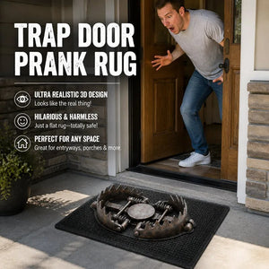 TrapGuard – 3D Bear Trap Illusion Doormat