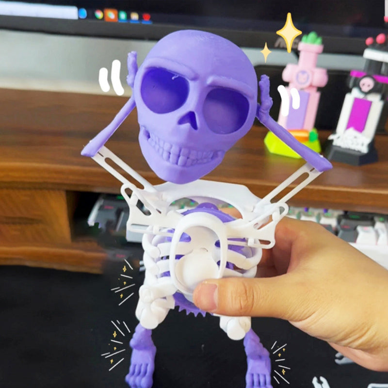 RattleRave - Dancing Skeleton for Halloween Vibes