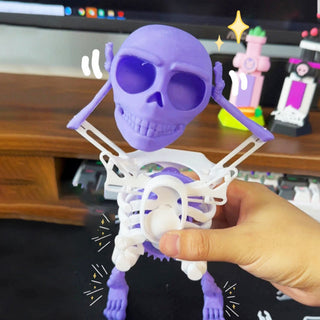 RattleRave - Dancing Skeleton for Halloween Vibes
