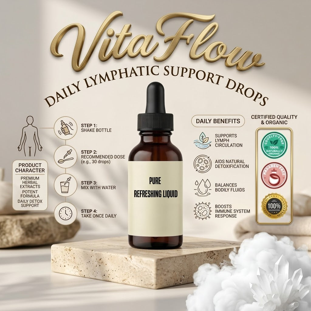 VitaFlow – Daily Lymphatic Support Drops