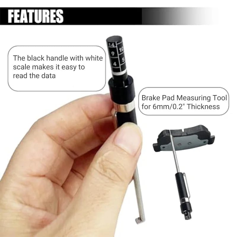 BrakeCheck – No Removal Brake Pad Gauge Tool