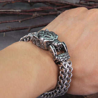 NaturePulse – Rugged Spirit Animal Wristband