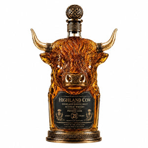 Highland Cow Private Cask 21 Years Whisky Bottle