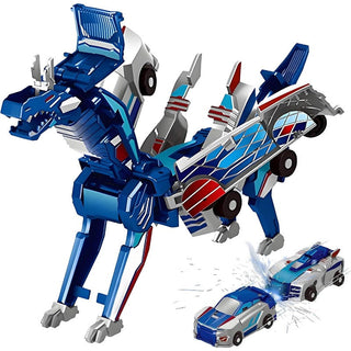 DinoRacer – 2-in-1 Transforming Race Car Toy