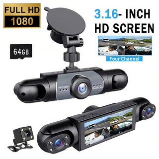 QuadVision – Smart Dash Camera