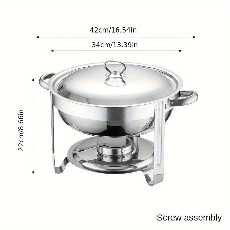 FeastGlow – Stainless Steel Chafing Dish Buffet Set