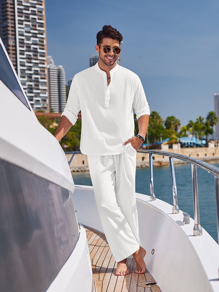 VivaStyle – Comfortable Casual Two-Piece Suit for Men