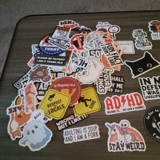 QuirkStick – Sassy And Humorous Sticker Set