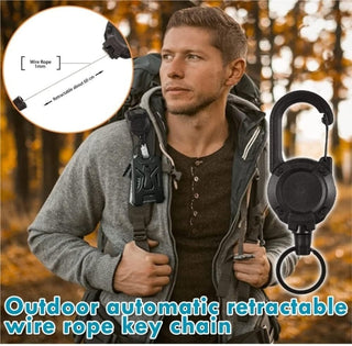 TactiPull - Automatic Retractable Keychain