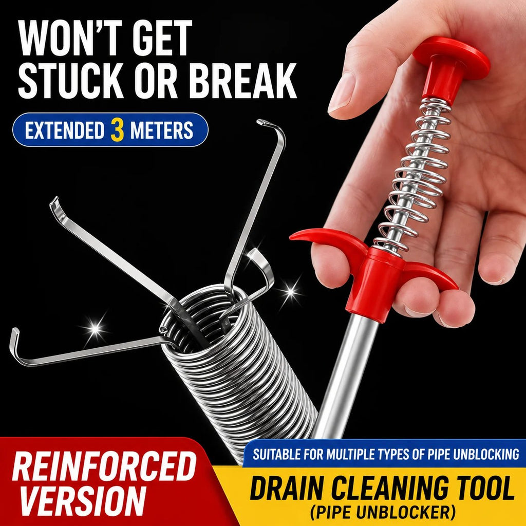 FlowGuard – Professional Flexible Drain Cleaning Tool