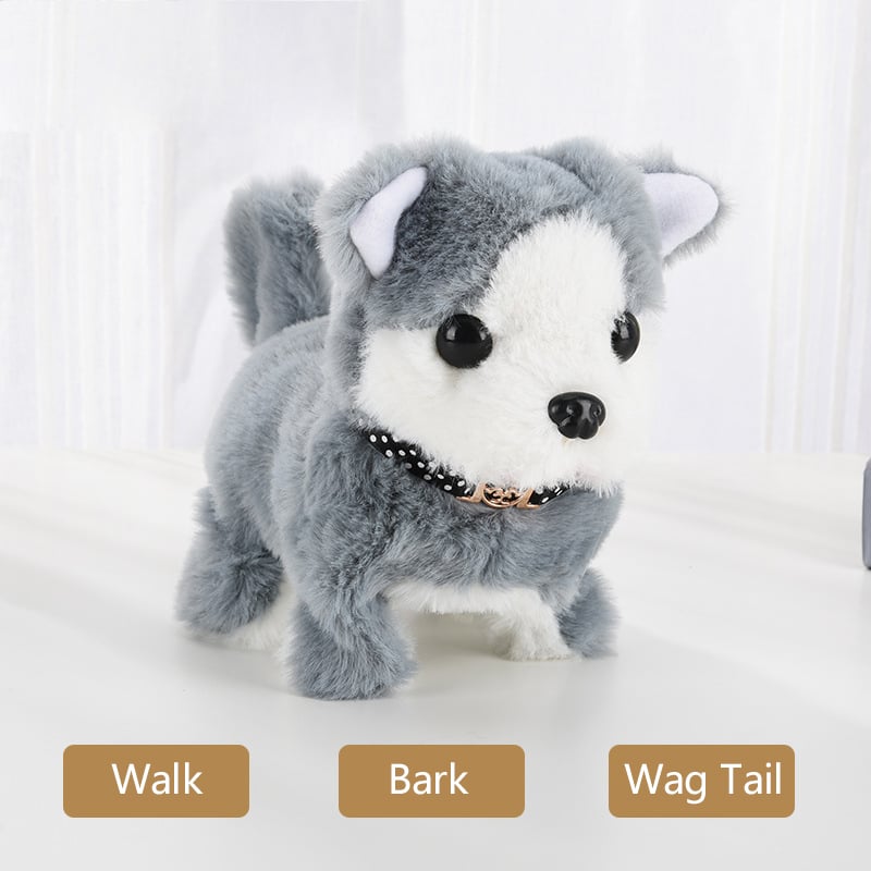HugTail - Realistic Walking and Barking Plush Dog