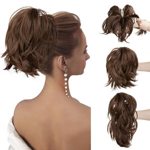 SilkSnap – Lightweight Synthetic Claw Clip for Chic Hairstyles