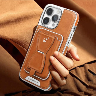 EliteHold - Magnetic Stand & Wallet iPhone Case for Professionals