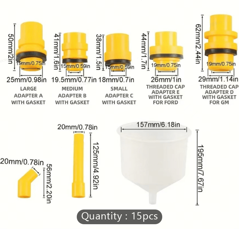 ProSpout - Smart Magnetic Oil Funnel Kit | Engineered for Efficiency