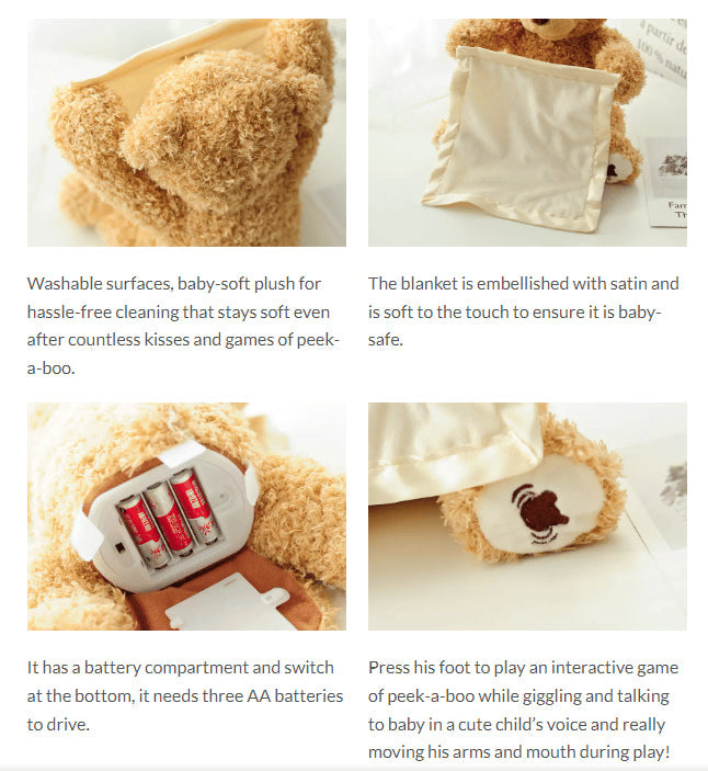 MoodHug – Calming Plush Bear Companion