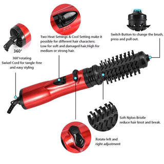 SalonSpin – Professional Rotating Hair Dryer Brush