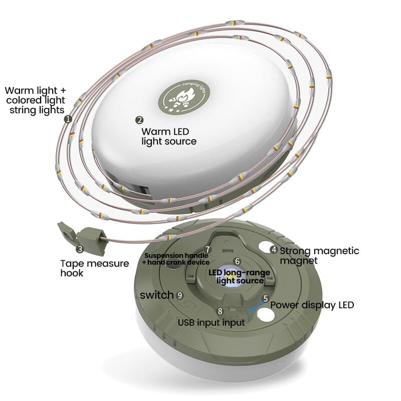 AquaBright – Outdoor Portable Storage Light