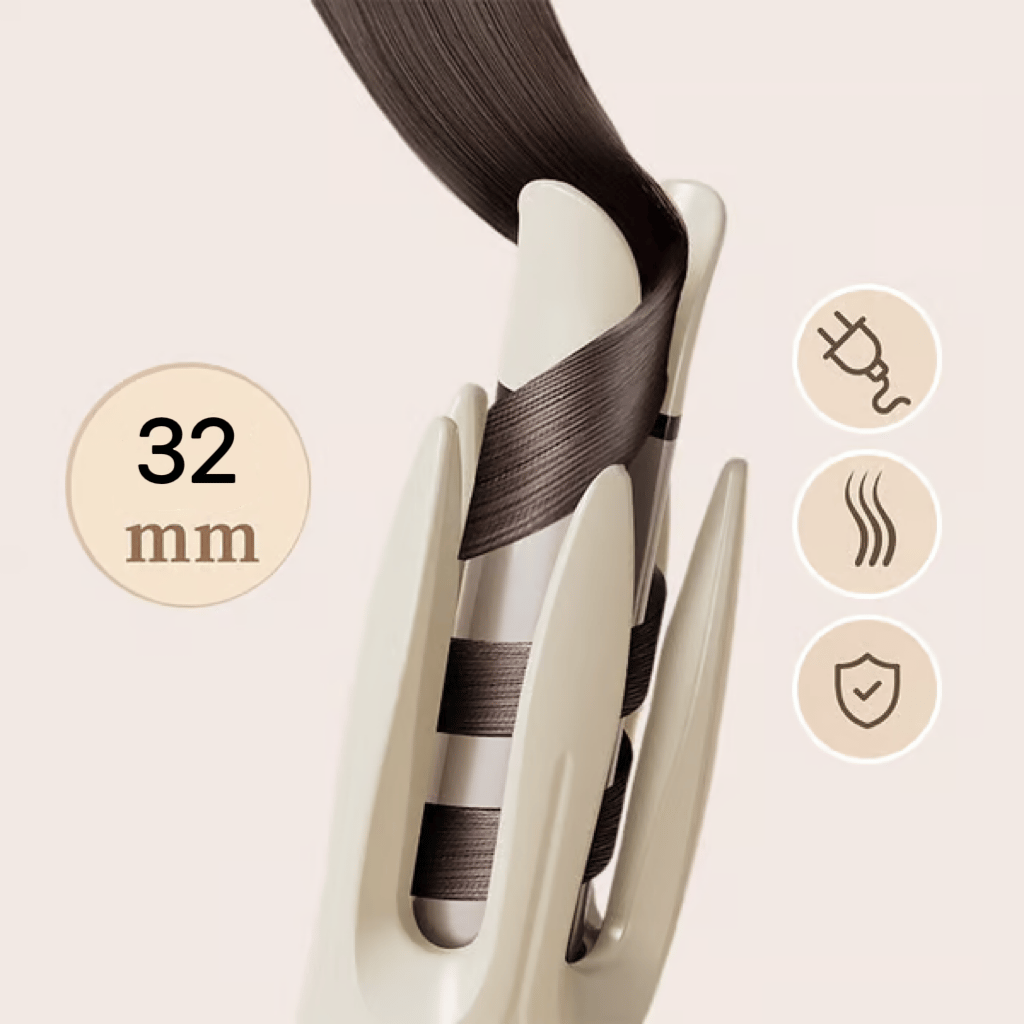 VeloraCurl – Temperature Automatic Curler