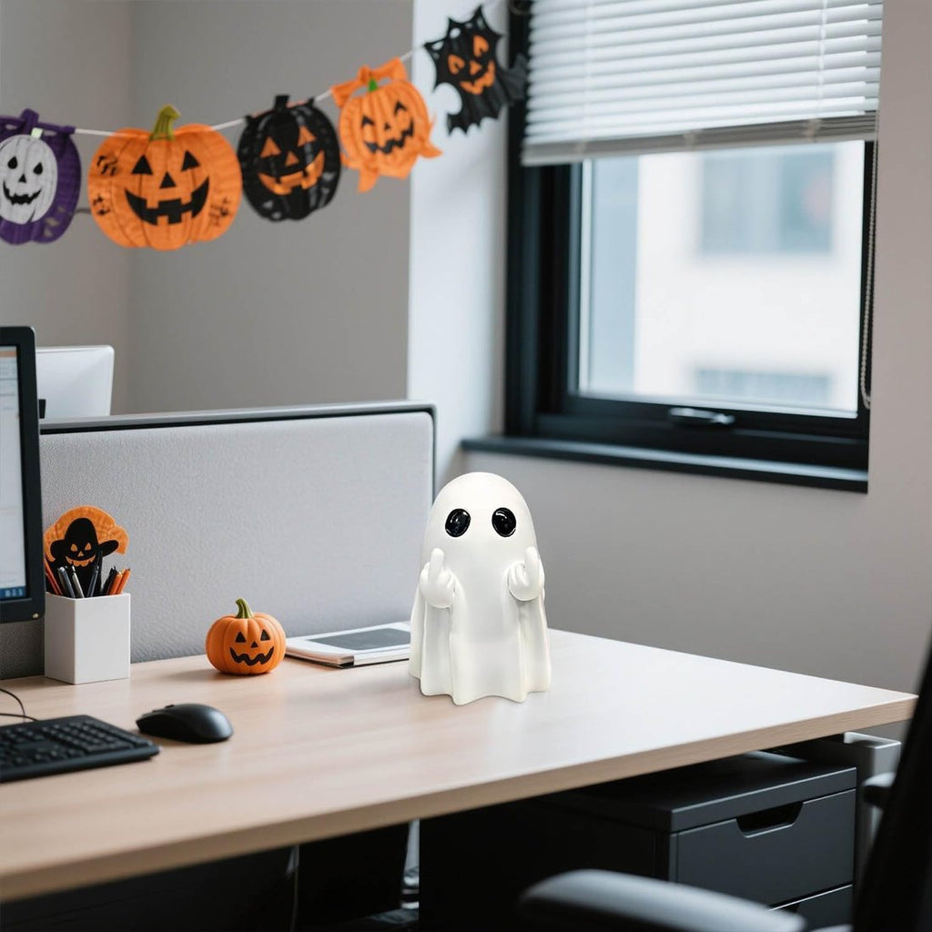 Ghoulie - Playful Resin Ghost Statue