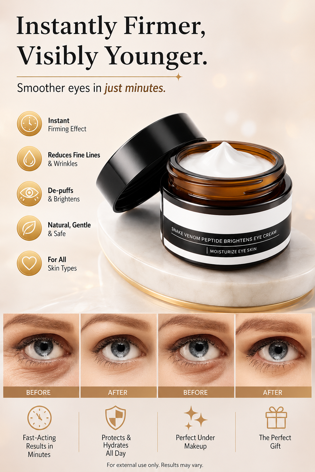 EyeLift – Temporary Firming Eye Cream