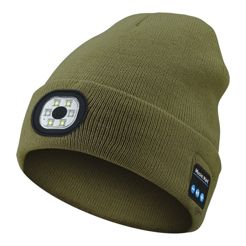 TuneWarm | 3-in-1 Bluetooth LED light Beanie