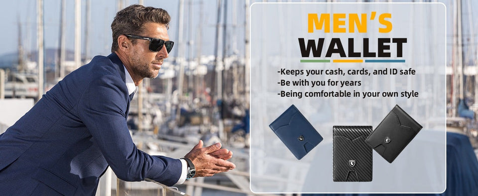 NovaHide - Lightweight RFID Blocking Card Wallet