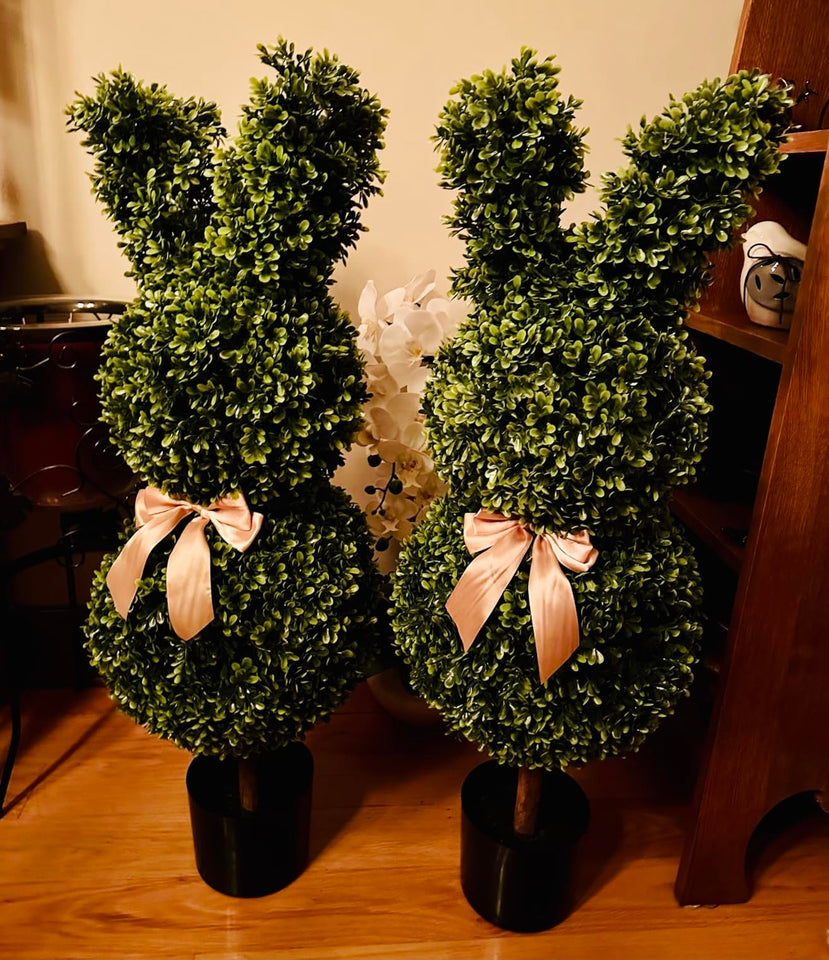 GreenHare - Decorative Bunny Topiary
