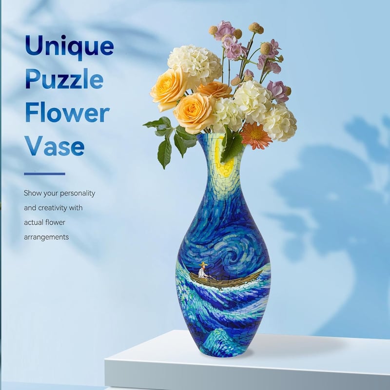 DecorSculpt - The Artful 3D Puzzle Vase