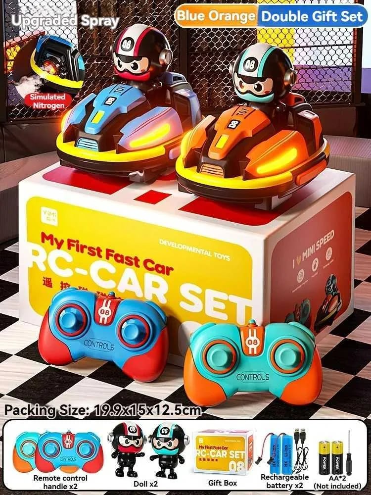 Bumper Cars Two-Player Racing Game-2.4 GHz Remote Control Bumper Cars