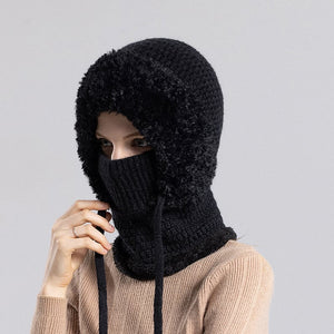 WarmWhirl - Convertible Knitted Beanie & Balaclava
