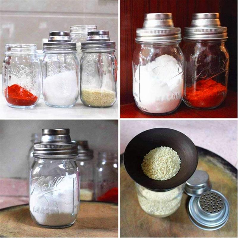 ShakeJar – Universal Mason Jar Shaker Lids