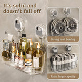 No-Drill Bathroom Suction Storage Box