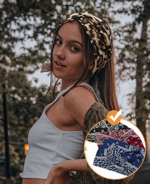 FlexBand - Soft & Secure Cross Hairband