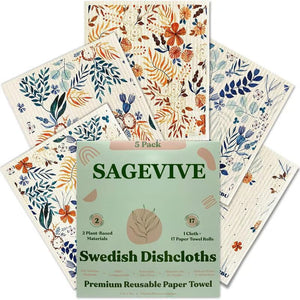 EcoWipe - Swedish Dishcloths - Replace Paper Towels & Reduce Waste