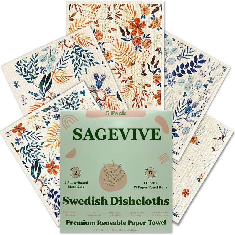 EcoWipe - Swedish Dishcloths - Replace Paper Towels & Reduce Waste