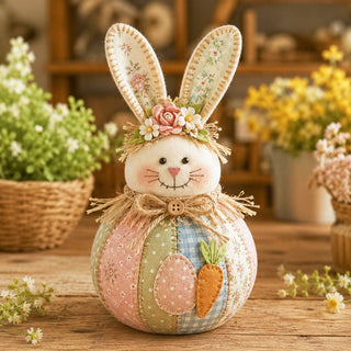 StitchBloom – Patchwork Fabric Doll DIY Craft Kit