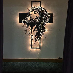SoulLight - Wall Cross Décor – Strength & Encouragement