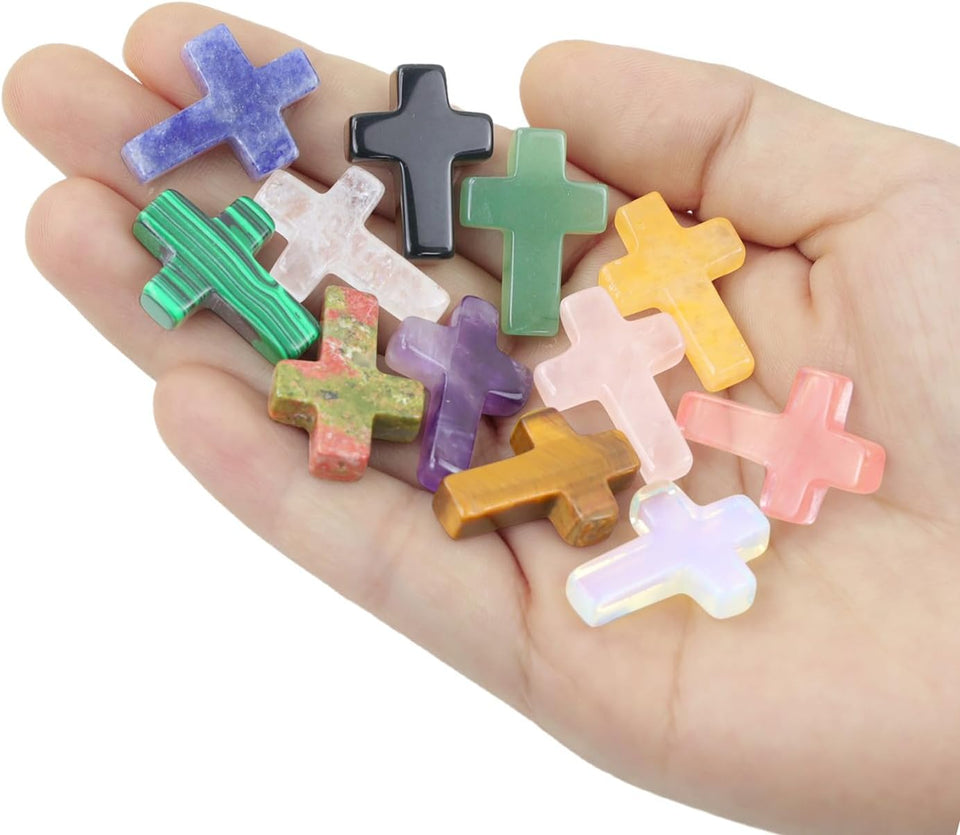 SacredStone – Handmade Crystal Cross