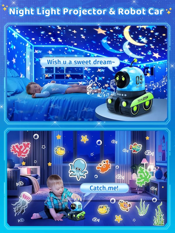 DreamBeam – Kids Cartoon Projector Lamp