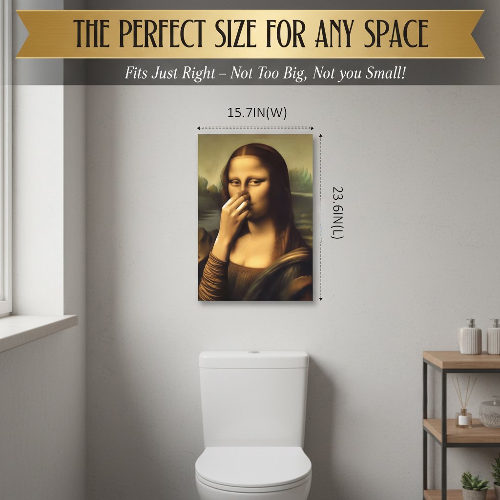 GiggleGallery - Waterproof Bathroom Canvas