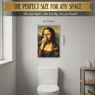 GiggleGallery - Waterproof Bathroom Canvas