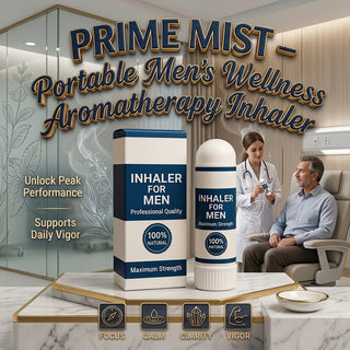 PrimeMist – Portable Men's Wellness Aromatherapy Inhaler